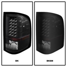 Charger l&#39;image dans la galerie, Xtune Chevy Silverado 07-13 LED Tail Lights Black Smoke ALT-JH-CS07-LED-BKSM