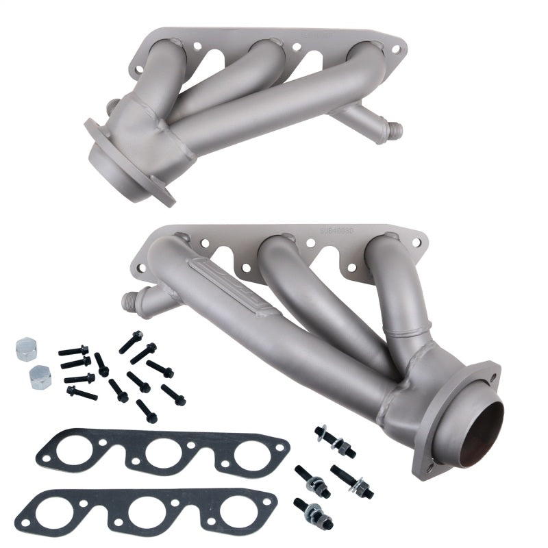 BBK 99-04 Mustang V6 Shorty Tuned Length Exhaust Headers - 1-5/8 Chrome