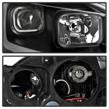 Cargar imagen en el visor de la galería, xTune 13-15 Nissan Sentra DRL LED Light Bar Halogen Projector Headlights - Black (PRO-JH-NS13-LB-BK)