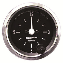 Laden Sie das Bild in den Galerie-Viewer, Autometer Cobra 2 1/16in 12HR Analog Clock Gauge