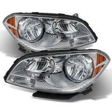 Charger l&#39;image dans la galerie, Xtune Chevy Malibu 2008-2012 Crystal Headlights Chrome HD-JH-CMA08-AM-C