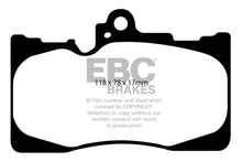 Laden Sie das Bild in den Galerie-Viewer, EBC 07-08 Lexus GS350 3.5 RWD Ultimax2 Front Brake Pads