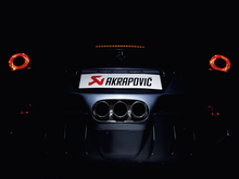 Carica l&#39;immagine nel visualizzatore di Gallery, Akrapovic 10-15 Ferrari 458 Italia/458 Tail Pipe Set (Carbon)