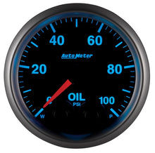 Laden Sie das Bild in den Galerie-Viewer, Autometer Elite 52mm Oil Pressure Peak and Warn Gauge w/ Electonic Control