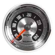 Cargar imagen en el visor de la galería, Autometer American Muscle 52mm 240 Deg F Water Temp Gauge