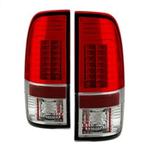 Load image into Gallery viewer, Spyder Ford Super Duty 08-15 Version 2 LED Tail Lights Red Clear ALT-YD-FS07-LED-G2-RC