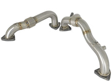 Carica l&#39;immagine nel visualizzatore di Gallery, aFe Twisted Steel Header Up-Pipe 08-10 Ford Diesel Trucks V8-6.4L (td)