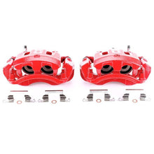 Charger l&#39;image dans la galerie, Power Stop 00-05 Ford Excursion Rear Red Calipers w/Brackets - Pair