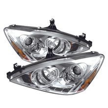 Cargar imagen en el visor de la galería, Spyder Honda Accord 03-07 Projector Headlights LED Halo Amber Reflctr LED Chrm PRO-YD-HA03-AM-C