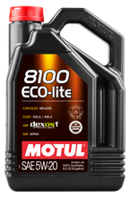 Load image into Gallery viewer, Motul 5L Synthetic Engine Oil 8100 5W20 ECO-LITE - Case of 4