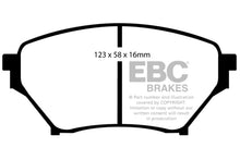 Charger l&#39;image dans la galerie, EBC 01-03 Mazda Miata MX5 1.8 (Sports Suspension) Yellowstuff Front Brake Pads