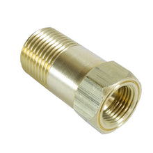 Carica l&#39;immagine nel visualizzatore di Gallery, Autometer Adapter Fitting 1/2 NPT Brass Male Extension for Mechanical Gauge