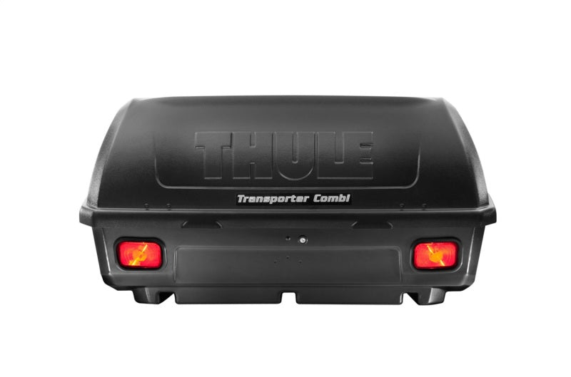 Thule Transporter Combi Tilt-Down Hitch Cargo Box (Incl. Pre-Wired Tail Lights/License Plate Adap.)