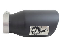 Charger l&#39;image dans la galerie, aFe Diesel Exhaust Tip Bolt On Black 4in Inlex x 6in Outlet x 12in