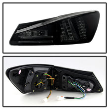 Load image into Gallery viewer, Spyder Lexus IS250 06-08 LED Tail Lights Black Smoke ALT-YD-LIS06-LED-BSM