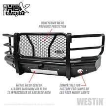 Load image into Gallery viewer, Westin/HDX Bandit 15-19 Chevrolet Silverado 2500/3500 Front Bumper - Black