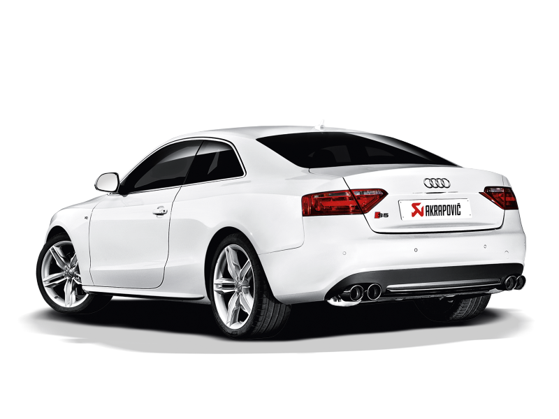 Akrapovic 07-11 Audi S5 Coupe (8T) Slip-On Line (SS) w/ Titanium Tips