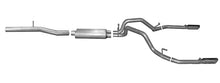 Charger l&#39;image dans la galerie, Gibson 14-18 GMC Sierra 1500 Base 5.3L 3in/2.25in Cat-Back Dual Split Exhaust - Stainless