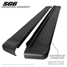 Laden Sie das Bild in den Galerie-Viewer, Westin SG6 Black Aluminum Running Boards 85.50 in