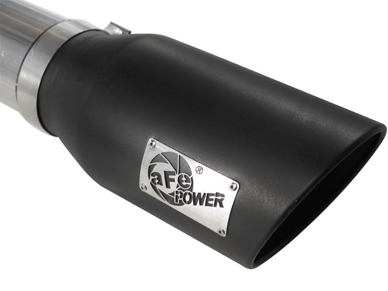 aFe MACHForce XP Exhaust 5in DPF-Stainless, GM Diesel Trucks 07.5-10 V8-6.6L 9(td) LMM