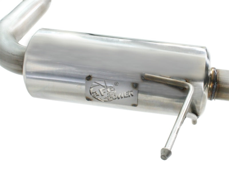 aFe MACHForce XP Exhaust 304SS Cat-Back w/ Polished Tips 12-13 VW Beetle L4 2.0L (t)