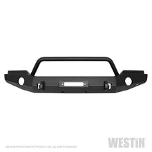 गैलरी व्यूवर में इमेज लोड करें, Westin 07-18 Jeep Wrangler JK WJ2 Full Width Front Bumper w/Bull Bar Textured Black