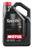 Motul 5L 100% Synthetic High Performance Engine Oil ACEA C2 BMW LL-12 FE+ 0W30 - Case of 4