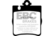 Charger l&#39;image dans la galerie, EBC 03 Mercedes-Benz C230 (W203) 2.3 Sport Redstuff Rear Brake Pads