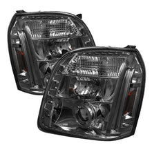 Load image into Gallery viewer, Spyder GMC Yukon 07-14/Yukon Denali 07-14 Projector Headlights LED Halo LED Smke PRO-YD-GY07-HL-SM