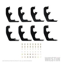 गैलरी व्यूवर में इमेज लोड करें, Westin 2019 Chevrolet Silverado/Sierra 1500 Double/CC Premier Oval Nerf Step Bar Mount Kit - Black