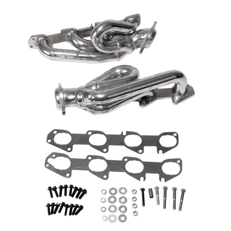 BBK 09-14 Dodge Ram 5.7 Hemi Shorty Tuned Length Exhaust Headers - 1-3/4 Silver Ceramic