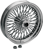 DRAG SPECIALTIES Front Wheel - Single Disc/No ABS - Chrome - 16