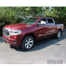 Carica l&#39;immagine nel visualizzatore di Gallery, Westin 2019 RAM 1500 Crew Cab (Non Classic) Wade Slim Wind Deflector 4pc - Smoke