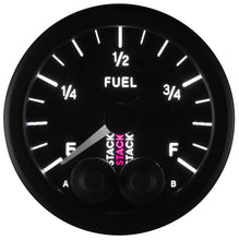 Load image into Gallery viewer, Autometer Stack 52mm 0-280 Ohm Programmable Pro-Control Fuel Level Gauge - Black