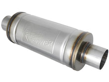 Laden Sie das Bild in den Galerie-Viewer, aFe MACH Force-Xp 409 SS Muffler 2-1/2in Center/Center 14in L X 6in Dia - Round Body