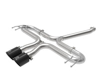 Cargar imagen en el visor de la galería, aFe Takeda 2-1/2in 304 SS Axle-Back Exhaust w/Black Tips 17-20 Honda Civic Sport L4-1.5L (t)