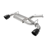 Laden Sie das Bild in den Galerie-Viewer, aFe Takeda Exhaust Axle-Back 19-20 Hyundai Veloster N 304SS Black Dual Tips Exhaust