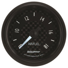 Laden Sie das Bild in den Galerie-Viewer, Autometer GT Series 52mm Full Sweep Electronic 8:1-18:1 AFR Wideband Air/Fuel Ratio Analog