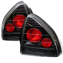 गैलरी व्यूवर में इमेज लोड करें, Spyder Honda Prelude 92-96 Euro Style Tail Lights Black ALT-YD-HP92-BK