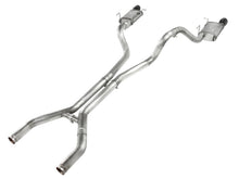 Carica l&#39;immagine nel visualizzatore di Gallery, aFe MACHForce XP Cat-Back Exhaust 3in SS w/ Black Tips 11-14 Ford Mustang GT V8 5.0L