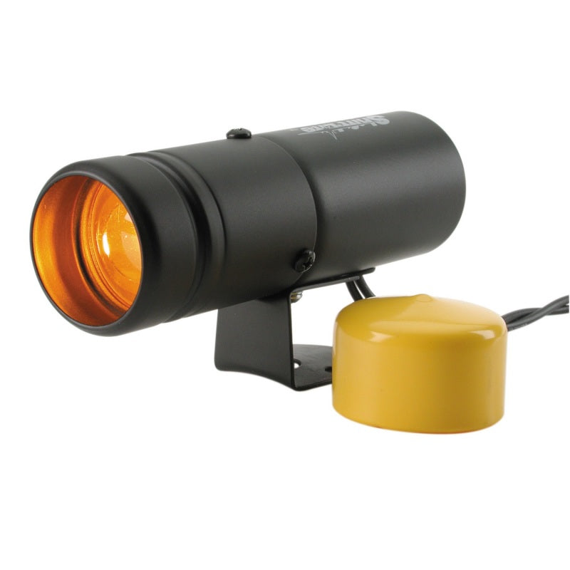 Autometer Amber LED Shift Light Black