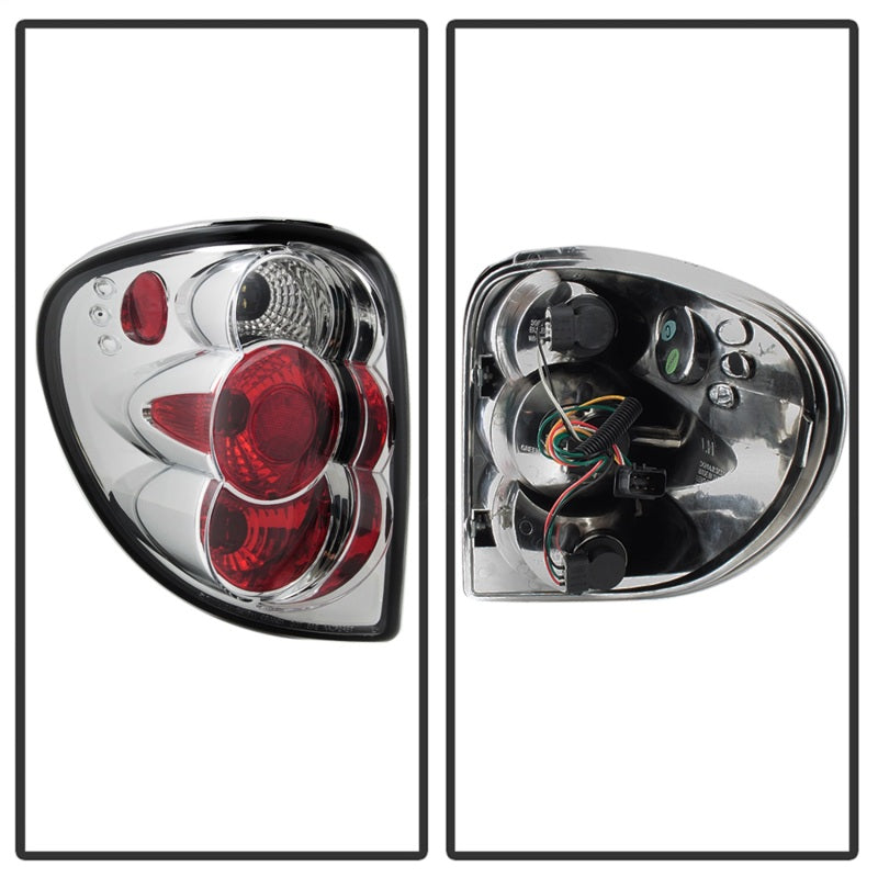 Spyder Dodge Caravan/Grand Caravan 01-07 Euro Style Tail Lights Chrome ALT-YD-DC01-C