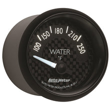 Laden Sie das Bild in den Galerie-Viewer, Autometer GT Series 52mm Short Sweep Electronic 100-250 Deg F Water Temperature