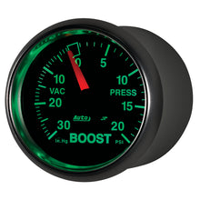 Laden Sie das Bild in den Galerie-Viewer, Autometer GS 52mm 30 in Hg/20 psi Mechanical Vacuum/Boost Gauge