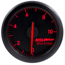 Carica l&#39;immagine nel visualizzatore di Gallery, Autometer Airdrive 2-1/6in Tachometer Gauge 0-10K RMP - Black