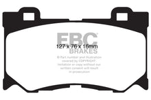 Carica l&#39;immagine nel visualizzatore di Gallery, EBC 08-15 Infiniti G37 3.7 Greenstuff Front Brake Pads