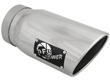 Carica l&#39;immagine nel visualizzatore di Gallery, aFe Diesel Exhaust Tip Bolt On Polished 5in Inlet x 6in Outlet x 12in Long