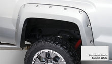 Charger l&#39;image dans la galerie, Bushwacker 16-18 GMC Sierra 2500 Fleetside Pocket Style Flares 4pc 78.8/97.6in Bed - Summit White