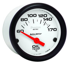 Carica l&#39;immagine nel visualizzatore di Gallery, Autometer Phantom 2-1/16in 60-170 Deg F Electronic Oil Temperature Gauge