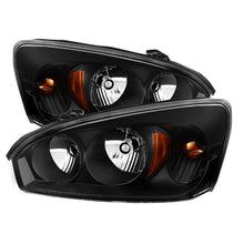 Carica l&#39;immagine nel visualizzatore di Gallery, Xtune Chevy Malibu 04-08 Crystal Headlights Black HD-JH-CMA04-AM-BK